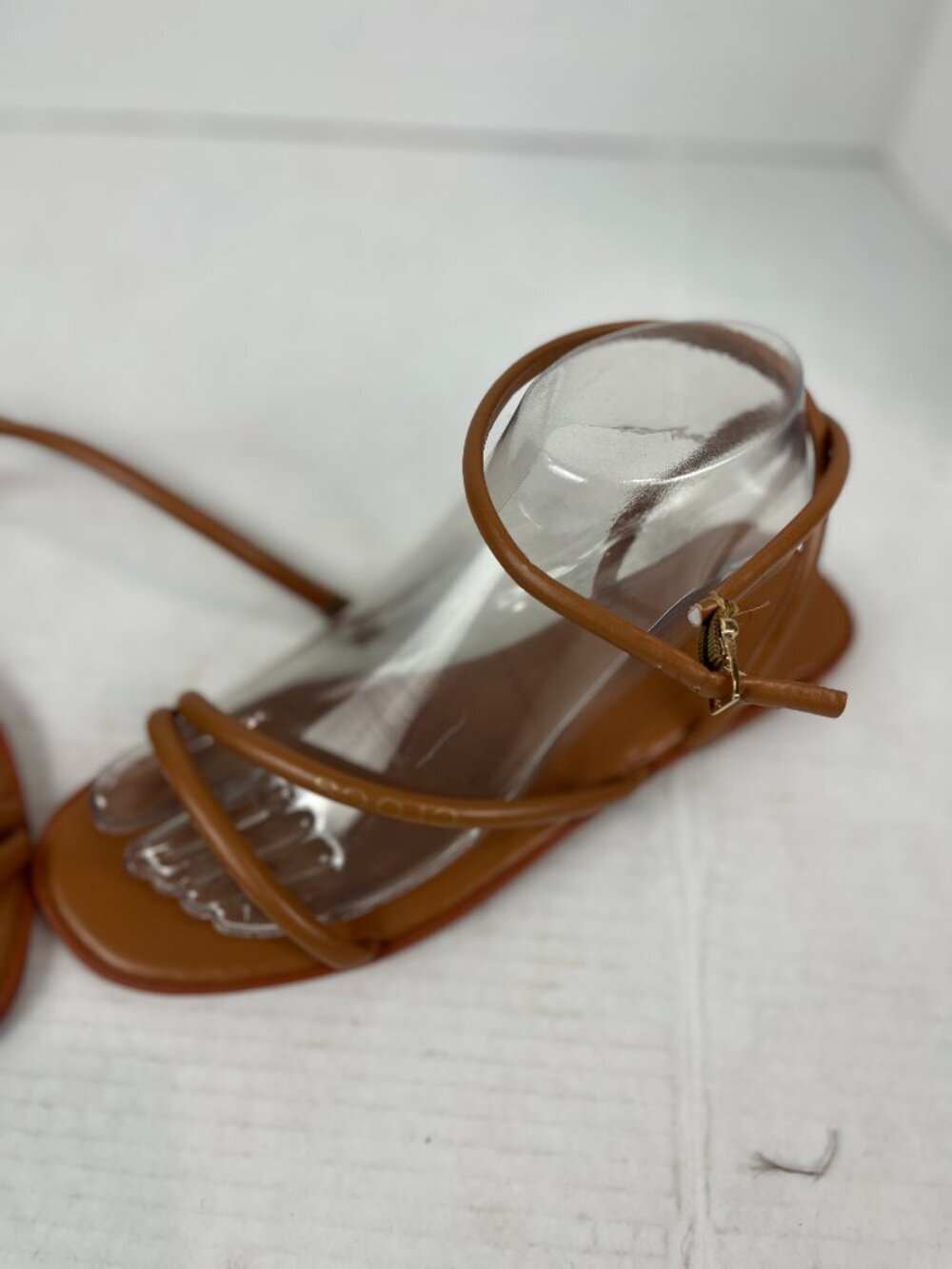 Women's Tan Strappy Crocs Sandal, Size US 9, EU 39, NWOT